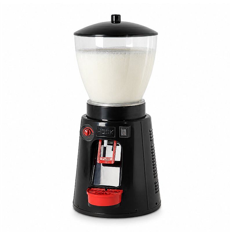 Hosk Elite Sherbet Machine, Coloured, Single, 19 L, Black - Hosk
