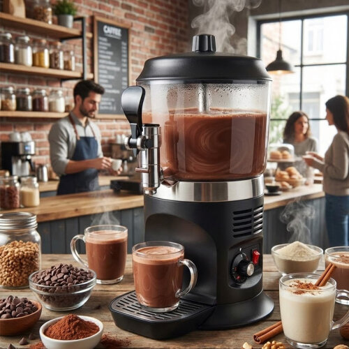 Hosk Hot Chocolate and Sahlep Machine, 5 L, Black - Hosk (1)