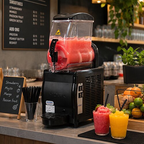 Hosk Ice Slush Granita with Snow Ice, Illuminated Lid, 12 L, Black - 3