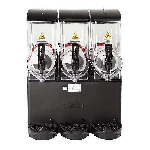 Hosk Ice Slush Granita with Snow Ice, Illuminated Lid, 3x12 L, Black - Hosk (1)