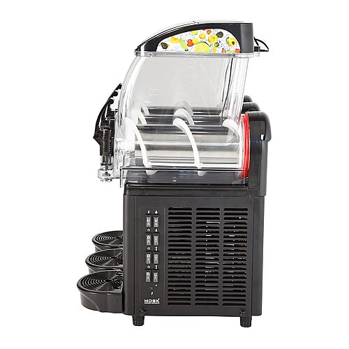 Hosk Ice Slush Granita with Snow Ice, Illuminated Lid, 3x12 L, Black - 4