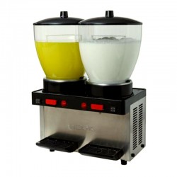 Hosk Специальный автомат для айрана и лимонада, 2х20 л, Inox - Hosk