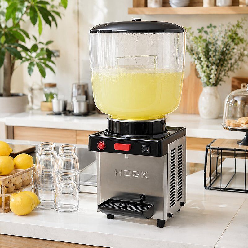 Hosk Special Ayran and Lemonade Sorbet Machine, 35 L, Inox - Hosk