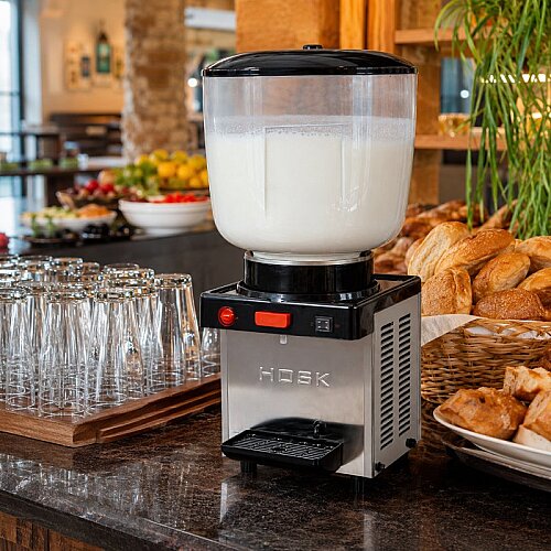Hosk Special Ayran and Lemonade Sorbet Machine, 35 L, Inox - 5