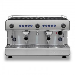 Iberital IB7 Espresso Kahve Makinesi, 2 Gruplu, Siyah - Thumbnail