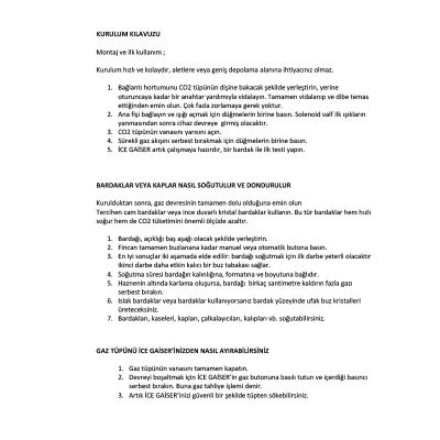 Ice Gaiser Bardak Şoklayıcı - 11