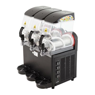 Hosk Ice Slush Granita Karlıbuzlu, Işıklı Kapak, 3x12 L, Siyah - Hosk