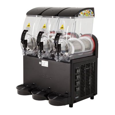 Hosk Ice Slush Granita Karlıbuzlu, Işıklı Kapak, 3x12 L, Siyah - Hosk