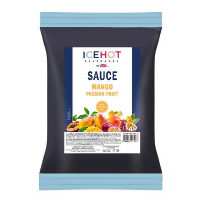 Icehot Mango and Passion Fruit Sauce, 1 kg - Icehot