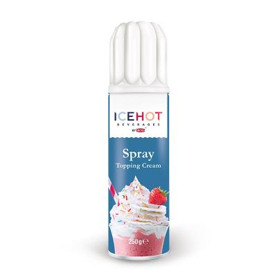 Icehot Spray Topping Krema, 250 gr, Mavi - 1