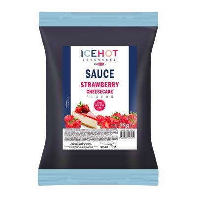 Icehot Strawberry and Cheesecake Sauce, 1 kg - Icehot