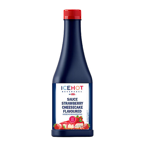 Icehot Strawberry ve Cheesecake Şişe Sos, 1 kg - Icehot
