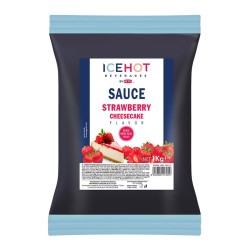 Icehot Strawberry ve Cheesecake Sos, 1 kg - Thumbnail