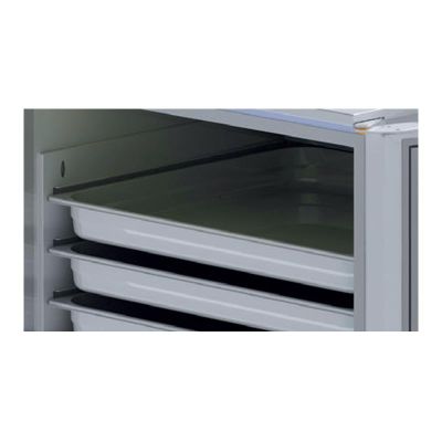 Iceinox CB.12 Banqueting Trolley with Refrigerated and Freezer, 79x58x179 cm - Iceinox