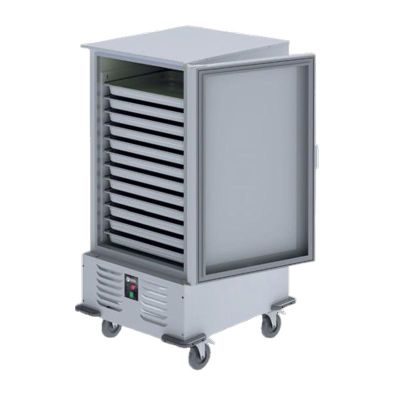Iceinox CB.12.CR Banquet Trolley with Refrigerated and Freezer, 79x58x179 cm - Iceinox