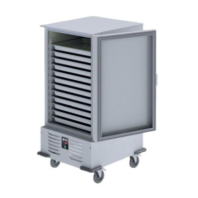 عربة المآدب Iceinox CB.12.N.CR عربة مأدبة مع ثلاجة ومجمد، 79x58x179 سم - Iceinox