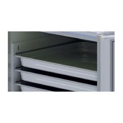 Iceinox CB.12.N.CR Banquet Trolley with Refrigerated and Freezer, 79x58x179 cm - 3