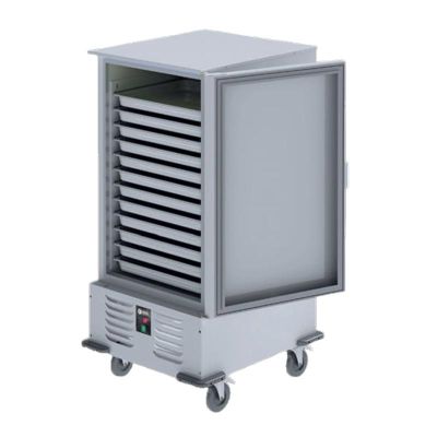 Iceinox CB.12 Soğutmalı ve Donduruculu Banket Arabası, 79x58x179 cm - 2
