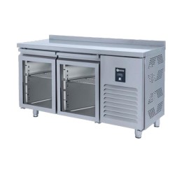 Iceinox CTS.275.CR.UG ثلاجة الوجبات الخفيفة من النوع الذي يوضع على الطاولة, 2 باب زجاجي - Iceinox