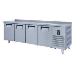 Iceinox CTS.650.N.CR ثلاجة الوجبات الخفيفة من النوع المنضدية، 4 أبواب - Iceinox