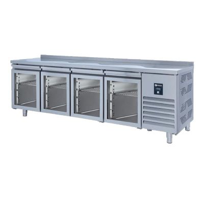 Iceinox CTS.560.UG Tezgah Tip Snack Buzdolabı, 4 Cam Kapılı - 1