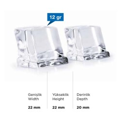 Iceinox ICE 400 Haznesiz Buz Makinesi, Kapasite 400 kg/gün - 3