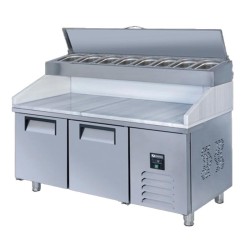 Iceinox PTS.HM.515.CR Mermerli Make Up Buzdolabı, 200x70x130 cm - 1