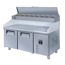 Iceinox PTS.HM.650 Mermerli Make Up Buzdolabı, 250x70x130 cm - 2