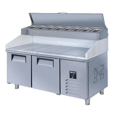 Iceinox PTS.HM.650.CR Mermerli Make Up Buzdolabı, 250x70x130 cm - 1