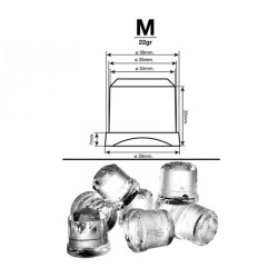 Icetech SS-35 Hazneli Küp Buz Makinesi, 33 kg/gün Kapasiteli - Thumbnail