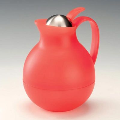 Zicco 45110S İçi Cam Termos, 1 L, Kırmızı - 1