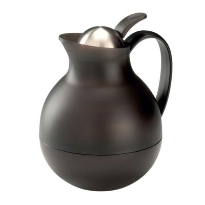 Zicco 45110S İçi Cam Termos, 1 L, Siyah - 1