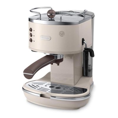 Delonghi ECOV 311.BG Icona Vintage Espresso Cappuccino Makinesi, Bej - 1