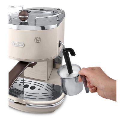 Delonghi ECOV 311.BG Icona Vintage Espresso Cappuccino Makinesi, Bej - 3