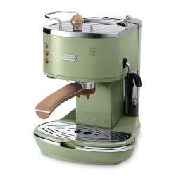 Delonghi ECOV 311.GR Icona Vintage Espresso Cappuccino Makinesi, Yeşil - Thumbnail