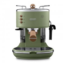 Delonghi ECOV 311.GR Icona Vintage Espresso Cappuccino Makinesi, Yeşil - Thumbnail