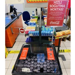 Icywave LRX Fast Beverage Cooler Cabinet, 59 L - 6