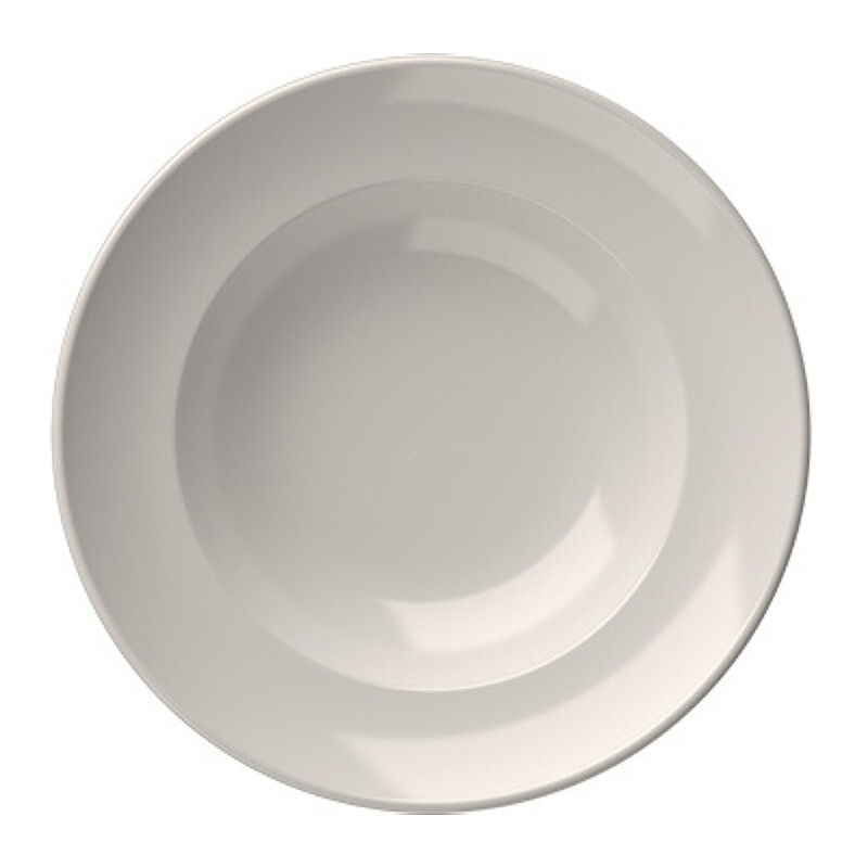 ID Fine Transparan Miro Porselen Çukur Tabak, 20 cm, 170 cc, Beyaz - ID Fine