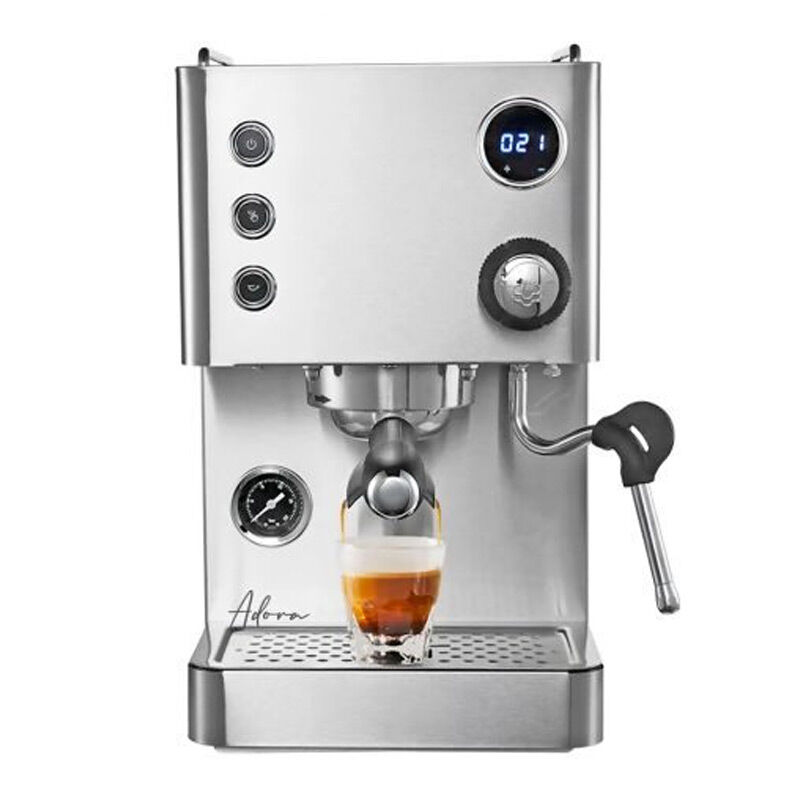 idose Adora Gen2 PID Dual Boiler Yarı Otomatik Espresso Kahve Makinesi, 1 Gruplu, Inox - idose