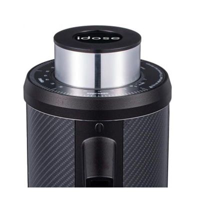 idose DF64 Single Dose Coffee Grinder Mill, Carbon Black - idose