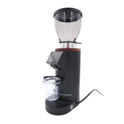 idose DF64E Single Dose and Electronic Dosing Coffee Grinder, Matte Black - idose