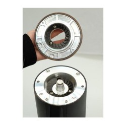 idose DF64E Single Dose and Electronic Dosing Coffee Grinder, Matte Black - 6