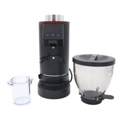 idose DF64E Single Dose and Electronic Dosing Coffee Grinder, Matte Black - 9