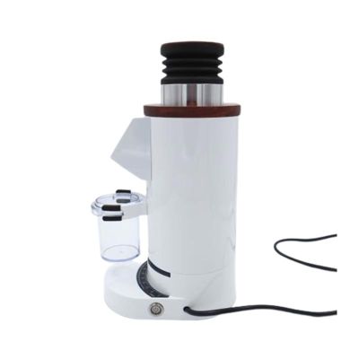 idose DF64E Single Dose and Electronic Dosing Coffee Grinder, White - idose