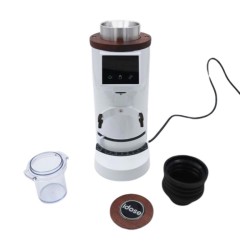 idose DF64E Single Dose and Electronic Dosing Coffee Grinder, White - 4