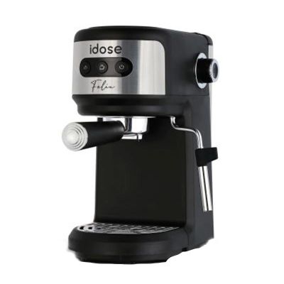 idose Felix Home Espresso Machine، أسود - idose