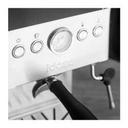 idose Juno Yarı Otomatik Ev Tipi Espresso Makinesi, 1 Gruplu, Inox - Thumbnail