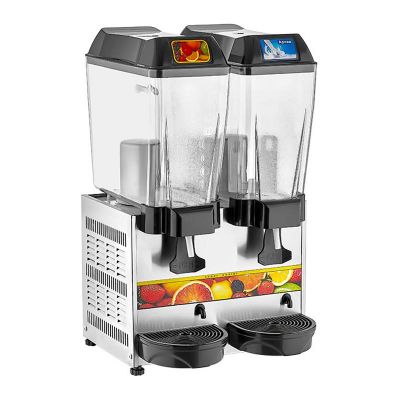 Remta ST13 Şerbet ve Ayran Soğutucu, 2 Hazneli, Şerbet+Ayran Soğutucu, 20+20 L, Metalik Gümüş - 1