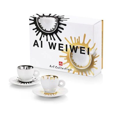 illy AI WEIWEI Capuccino Fincan Takımı, 2 Adet - Illy