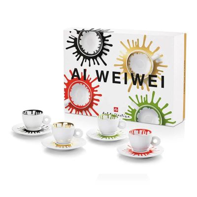 illy AI WEIWEI Espresso Fincan Takımı, 4 Adet - 1